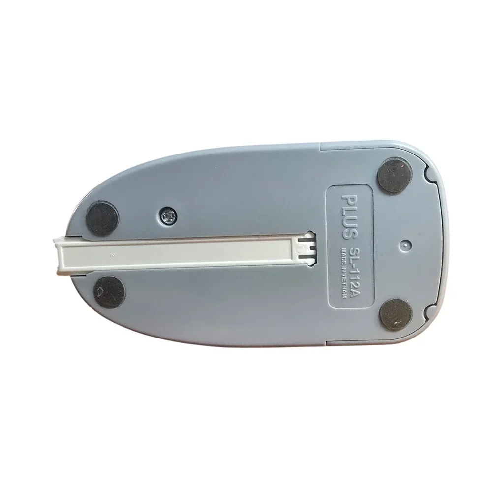 PLUS‎ SL-112A Staple-Free Stapler Blue White 10 Sheet Capacity Paper Clincher